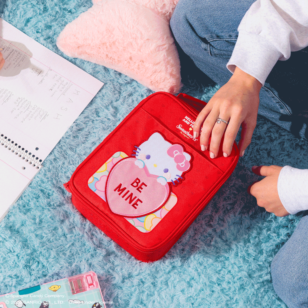 hello-kitty-and-friends-x-sweethearts-candies-slim-lunch-cooler-j4 SanrioxSweethearts_NATIVE_PDP_Vertical-Lunch_GIF.gif
